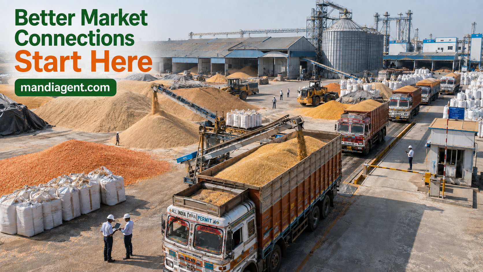 Better market connections for bulk agricultural trade