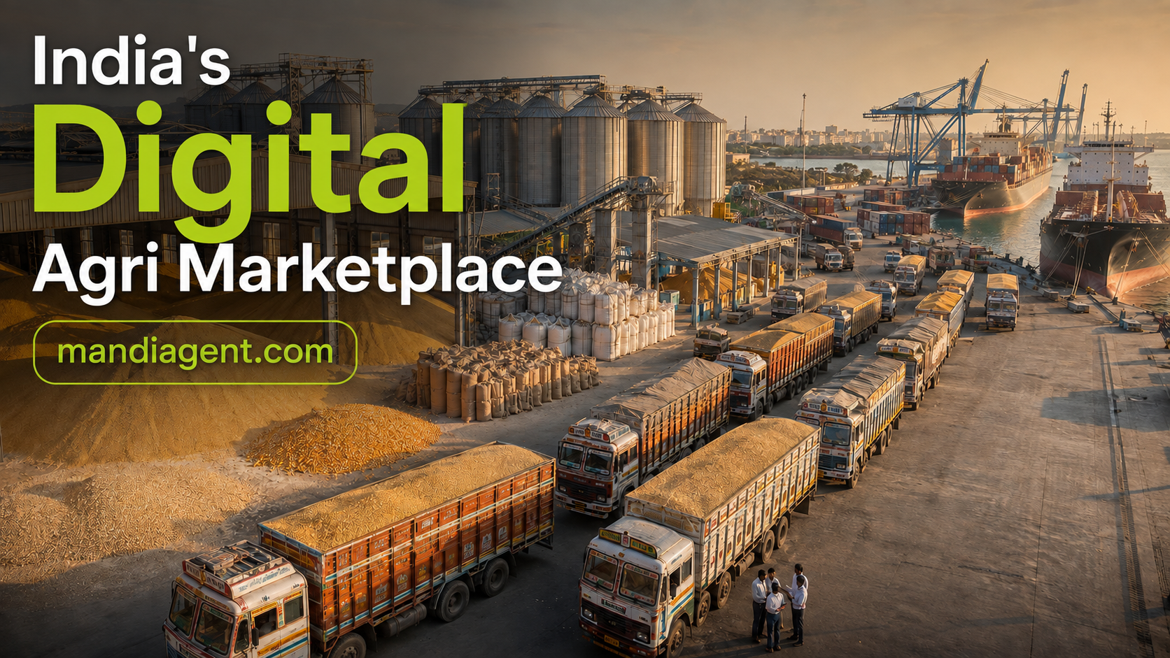 India's digital agriculture marketplace for bulk trade